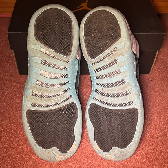 Air Jordan 12 Retro Light Aqua Shoes - Picture 6 of 9